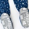 imageHonestBaby Unisex Baby 100 Organic Cotton Celebration NonSlip Footed OnePiece Sleeper ZipFront PajamasTwinkle Star Navy