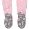 imageHonestBaby Unisex Baby 100 Organic Cotton Classics NonSlip Footed OnePiece Sleeper ZipFront PajamasPattern Play Pink