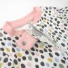 imageHonestBaby Unisex Baby 100 Organic Cotton Classics NonSlip Footed OnePiece Sleeper ZipFront PajamasPebble Multi