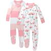 Jumbo Ombre Stripe Strawberry Cream