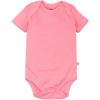 imageHonestBaby 5pack Short Sleeve Bodysuits Onepiece 100 Organic Cotton for Infant Baby GirlsPink Sands
