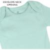 imageHonestBaby 5pack Short Sleeve Bodysuits Onepiece 100 Organic Cotton for Infant Baby GirlsStrawberry Cream