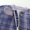 imageHonestBaby Baby Girls 2Pack Sleep and Play Footed Pajamas OnePiece Sleeper Jumpsuit Zipfront Pjs Organic Cotton2pack Purple Plaid