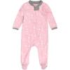 imageHonestBaby Baby Girls 2Pack Sleep and Play Footed Pajamas OnePiece Sleeper Jumpsuit Zipfront Pjs Organic Cotton2pack Tutucute