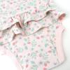 imageHonestBaby Multipack Sleeveless and Cami Bodysuits OnePiece 100 Organic Cotton for Infant Baby Boys Girls Unisex3pack Strawberry Pink Floral