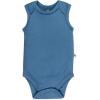 imageHonestBaby Multipack Sleeveless and Cami Bodysuits OnePiece 100 Organic Cotton for Infant Baby Boys Girls Unisex4pack Blue Ombre