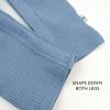 imageHonestBaby unisexbaby Rib Romper Tshirt and Reversible Bib Organic CottonFaded Denim Set 3pack