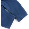 imageHonestBaby unisexbaby Rib Romper Tshirt and Reversible Bib Organic CottonNavyblue 3pack