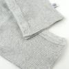 imageHonestBaby unisexbaby Rib Romper Tshirt and Reversible Bib Organic CottonWhite Indigo Stripe 3pack