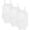 imageHonestBaby Baby OnePiece 100 Organic Cotton Sleeveless and Cami Bodysuits Multipack Legacy3pack White