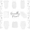 imageHonestBaby 5Pack Cami Tops Sleeveless TShirts 100 Organic Cotton for Infant and Toddler Baby Girls5pack Bright White