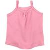 imageHonestBaby 5Pack Cami Tops Sleeveless TShirts 100 Organic Cotton for Infant and Toddler Baby Girls5pack Pink Ombre