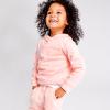 imageHonestBaby Multipack Pullover Hoodie Sweatshirt Jogger Sweatpant Sets Organic Cotton Baby Toddler Boys Girls UnisexPink