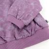 imageHonestBaby Multipack Pullover Hoodie Sweatshirt Jogger Sweatpant Sets Organic Cotton Baby Toddler Boys Girls UnisexSketchy Floral Purple 2pack