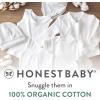 imageHonestBaby Sleeveless and Cami Bodysuits Onepiece 100 Organic Cotton for Baby Boys Girls Unisex10pack Honestly Pure White