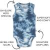imageHonestBaby Sleeveless and Cami Bodysuits Onepiece 100 Organic Cotton for Baby Boys Girls Unisex3pack Tie Dye Independence
