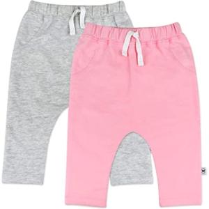 imageHonestBaby Multipack Pullover Hoodie Sweatshirt Jogger Sweatpant Sets Organic Cotton Baby Toddler Boys Girls UnisexGrayPink 2pack