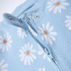 imageHonestBaby Baby Girls 100 Organic Cotton NonSlip Footed OnePiece ZipFront PajamasDaisy Daze