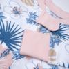 imageHonestBaby Baby Girls 100 Organic Cotton NonSlip Footed OnePiece ZipFront PajamasMaui Floral