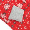 imageHonestBaby Baby 100 Organic Cotton Holiday NonSlip Footed OnePiece ZipFront PajamasFair Isle Holiday