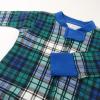 imageHonestBaby Baby 100 Organic Cotton Holiday NonSlip Footed OnePiece ZipFront PajamasGordon Plaid