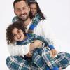 imageHonestBaby Baby 100 Organic Cotton Holiday NonSlip Footed OnePiece ZipFront PajamasGordon Plaid