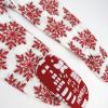 imageHonestBaby Baby 100 Organic Cotton Holiday NonSlip Footed OnePiece ZipFront PajamasHoliday Snowflake