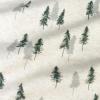 imageHonestBaby Baby 100 Organic Cotton Holiday NonSlip Footed OnePiece ZipFront PajamasInto the Woods