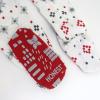 imageHonestBaby Baby 100 Organic Cotton Holiday NonSlip Footed OnePiece ZipFront PajamasJumbo Fair Isle