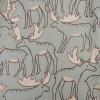 imageHonestBaby Baby 100 Organic Cotton Holiday NonSlip Footed OnePiece ZipFront PajamasMoose Mayhem