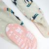 imageHonestBaby Baby 100 Organic Cotton Holiday NonSlip Footed OnePiece ZipFront PajamasPenguin Dash
