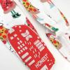 imageHonestBaby Baby 100 Organic Cotton Holiday NonSlip Footed OnePiece ZipFront PajamasPizza Joy