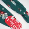 imageHonestBaby Baby 100 Organic Cotton Holiday NonSlip Footed OnePiece ZipFront PajamasSecret Santa