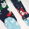 imageHonestBaby Baby 100 Organic Cotton Holiday NonSlip Footed OnePiece ZipFront PajamasSnow Boardin