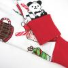 imageHonestBaby Baby 100 Organic Cotton Holiday NonSlip Footed OnePiece ZipFront PajamasSnow Shakes