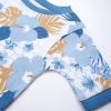 imageHonestBaby 2Pack Short Sleeve Pajamas 100 Organic Cotton for Baby Boys UnisexOahu Oasis