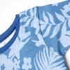 imageHonestBaby 2Pack Short Sleeve Pajamas 100 Organic Cotton for Baby Boys UnisexTropic Shadow Chambray