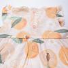 imageHonestBaby 2Piece Outfit Dress ampamp Headband Set for Infant Baby and Toddler GirlsJust Peachy
