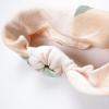 imageHonestBaby 2Piece Outfit Dress ampamp Headband Set for Infant Baby and Toddler GirlsJust Peachy