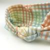 imageHonestBaby 2Piece Outfit Dress ampamp Headband Set for Infant Baby and Toddler GirlsSeersucker Plaid Fawn