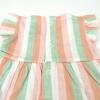 imageHonestBaby 2Piece Outfit Dress ampamp Headband Set for Infant Baby and Toddler GirlsSerene Stripe Peach