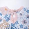 imageHonestBaby 5Pack Puff Sleeve TShirts 100 Organic Cotton Baby Toddler Little Kid GirlDaisy Daze