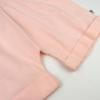 imageHonestBaby babygirls Cuffed Short 100 Organic Cotton for Infant Baby and Toddler GirlsWhite Peach Blossom Floral 2pack