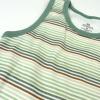 imageHonestBaby babygirls Fashion Outfit Sets Tops and Bottoms 100 Organic Cotton for Baby and Toddler GirlsDrifting Stripe Sage