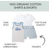 imageHonestBaby babygirls Fashion Outfit Sets Tops and Bottoms 100 Organic Cotton for Baby and Toddler GirlsPeachy Pups
