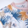 imageHonestBaby unisexbaby 2piece Outfit ampamp Headband Set for Infant Baby and Toddler GirlsMaui Floral