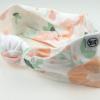 imageHonestBaby unisexbaby 3 Piece Top Short and Headband Set for Infant Baby Boys Girls UnisexWhite Peach Blossom Floral