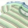 imageHonestBaby unisexbaby 5pack Short Sleeve Tshirts 100 Organic CottonDrifting Stripe Cornflower