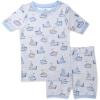 imageHonestBaby 2Pack Short Sleeve Pajamas 100 Organic Cotton for Baby Boys UnisexShips a Hoy
