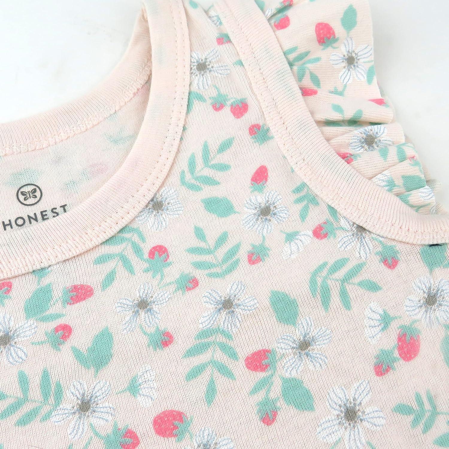 imageHonestBaby Baby Multipack Short Sleeve TShirts 100 Organic Cotton